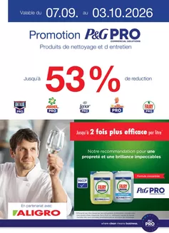 Aligro Katalog in Zürich | Offre P&G PRO #37-40 | 2026-09-07T00:00:00.000Z - 2026-10-03T00:00:00.000Z