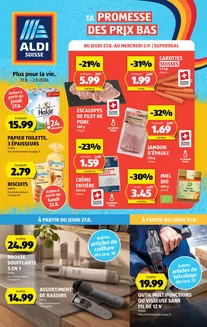 Aldi Katalog in Zürich | Exklusivi Deals für üsi Chunde | 2026-08-27T00:00:00.000Z - 2026-09-02T00:00:00.000Z