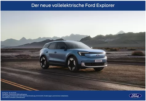 Ford Katalog in Basel | PL ford explorer 2025. | 2026-09-08T00:00:00.000Z - 2026-09-22T00:00:00.000Z