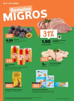 Migros Katalog in Aesch | Migros reklamblad - FR | 2026-09-10T00:00:00.000Z - 2026-09-16T00:00:00.000Z