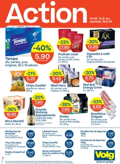 Volg Katalog in Stans | Aktuälli Schnäppchen und Ängbot | 2026-09-14T00:00:00.000Z - 2026-09-19T00:00:00.000Z