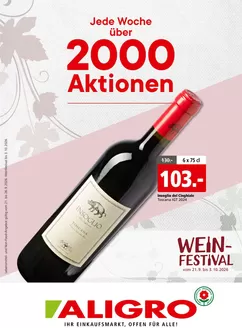 Aligro Katalog in Küssnacht | Ängbot für Schnäppchenjäger | 2026-09-21T00:00:00.000Z - 2026-10-03T00:00:00.000Z