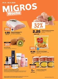 Migros Katalog in Riehen | Migros reklamblad - DE | 2026-09-24T00:00:00.000Z - 2026-09-30T00:00:00.000Z