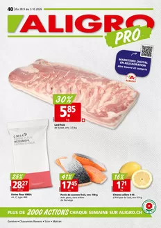 Aligro Katalog in Bern | Actions PRO #40 | 2026-09-28T00:00:00.000Z - 2026-10-03T00:00:00.000Z