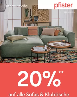Pfister Katalog in Lyss | Exklusivi Schnäppchen | 2026-09-29T00:00:00.000Z - 2026-10-08T00:00:00.000Z