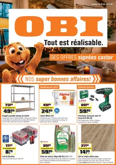OBI Katalog in Zürich | NOS SUPER BONNESAFFAIRES | 2026-10-06T00:00:00.000Z - 2026-11-01T00:00:00.000Z