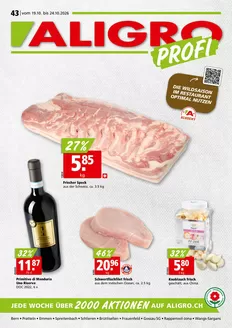 Aligro Katalog | Üsi beste Schnäppchen | 2026-10-19T00:00:00.000Z - 2026-10-24T00:00:00.000Z
