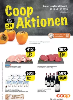 Coop Katalog | Jetzt spare mit üse Deals | 2026-10-15T00:00:00.000Z - 2026-10-21T00:00:00.000Z
