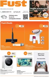 Fust Katalog in Villars-sur-Glâne | FF11-26IT | 2026-10-23T00:00:00.000Z - 2026-11-22T00:00:00.000Z