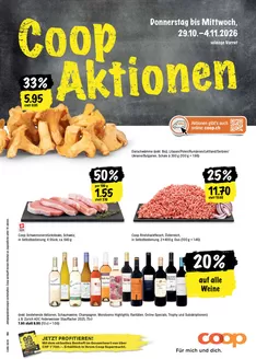 Coop Katalog in Biel (Bienne) | Tolles Ängbot für Schnäppchenjäger | 2026-10-29T00:00:00.000Z - 2026-11-04T00:00:00.000Z