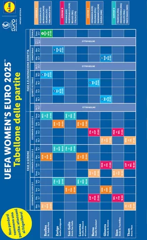 Lidl Katalog | UEFA WOMEN’S EURO 2025™ - IT | 2025-07-02T00:00:00.000Z - 2025-07-27T00:00:00.000Z