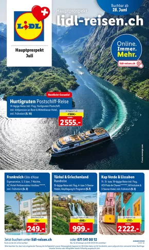 Lidl Katalog in Bulle | Juli - Reise-Highlights - DE | 2025-06-28T00:00:00.000Z - 2025-07-31T00:00:00.000Z
