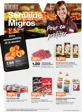 Migros Katalog in Genève | Tolles Ängbot für Schnäppchenjäger | 2025-07-08T00:00:00.000Z - 2025-07-14T00:00:00.000Z