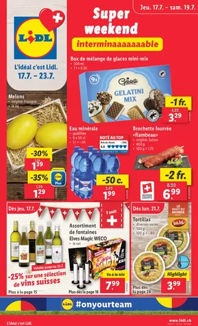Lidl Katalog in Bulle | Üsi beste Ängbot für Sie | 2025-07-17T00:00:00.000Z - 2025-07-23T00:00:00.000Z