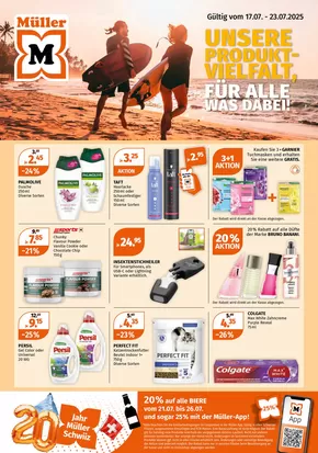 Müller Katalog in Bern | Aktuälli Sonderaktione | 2025-07-17T00:00:00.000Z - 2025-07-23T00:00:00.000Z