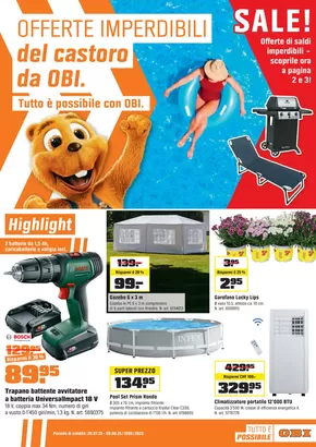 OBI Katalog in Wädenswil | Fatto con OBI. | 2025-07-18T00:00:00.000Z - 2025-08-09T00:00:00.000Z