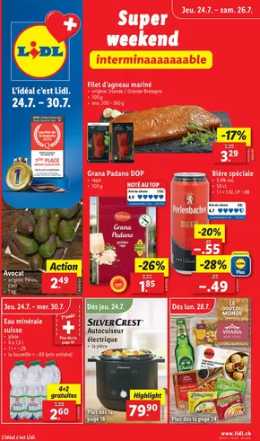Lidl Katalog in Neuhausen | Üsi beste Deals für Sie | 2025-07-24T00:00:00.000Z - 2025-07-30T00:00:00.000Z