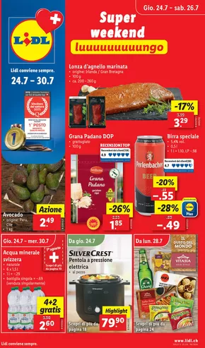 Lidl Katalog in Winterthur | Attraktiivi Ängbot entdecke | 2025-07-24T00:00:00.000Z - 2025-07-30T00:00:00.000Z