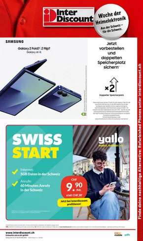 Interdiscount Katalog in Carouge | Interdiscount reklamblad DE | 2025-07-21T00:00:00.000Z - 2025-08-03T00:00:00.000Z