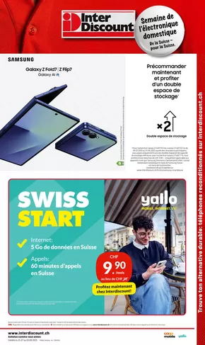 Interdiscount Katalog | Interdiscount reklamblad FR | 2025-07-21T00:00:00.000Z - 2025-08-03T00:00:00.000Z