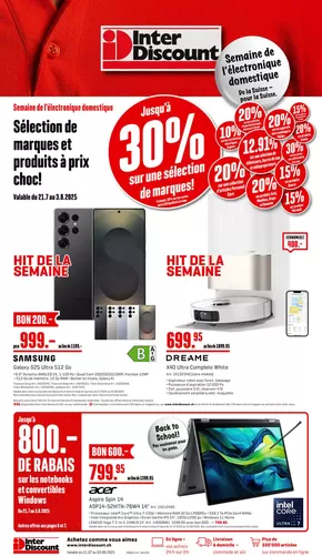 Interdiscount Katalog | Top-Ängbot für Sparfüchse | 2025-07-21T00:00:00.000Z - 2025-08-03T00:00:00.000Z