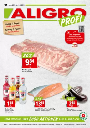 Aligro Katalog in Neuhausen | Aktuälli Sonderaktione | 2025-07-28T00:00:00.000Z - 2025-08-02T00:00:00.000Z