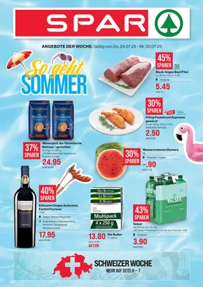 SPAR Katalog | Rabatt und Aktione | 2025-07-24T00:00:00.000Z - 2025-07-30T00:00:00.000Z