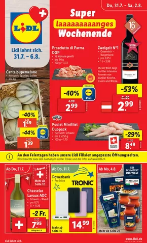 Lidl Katalog in Winterthur | Exklusivi Deals und Schnäppchen | 2025-07-31T00:00:00.000Z - 2025-08-06T00:00:00.000Z