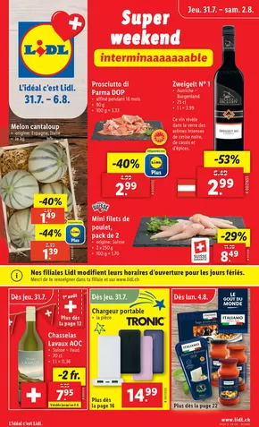 Lidl Katalog in Winterthur | Top-Deals und Rabatt | 2025-07-31T00:00:00.000Z - 2025-08-06T00:00:00.000Z