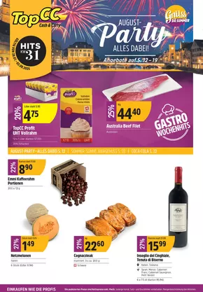 TopCC Katalog in Altstätten | TopCC reklamblad | 2025-07-28T00:00:00.000Z - 2025-08-02T00:00:00.000Z