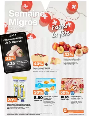Migros Katalog in Thun | Ängbot für Schnäppchenjäger | 2025-07-29T00:00:00.000Z - 2025-08-04T00:00:00.000Z