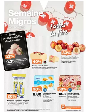 Migros Katalog in Montreux | Jetzt spare mit üse Deals | 2025-07-29T00:00:00.000Z - 2025-08-04T00:00:00.000Z