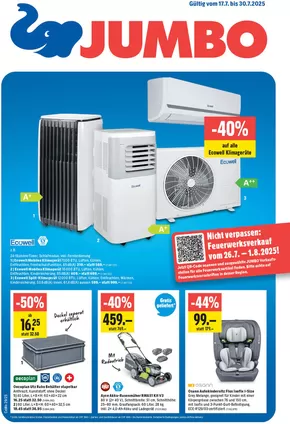 Jumbo Katalog in Meyrin | Top-Ängbot für Sparfüchse | 2025-07-17T00:00:00.000Z - 2025-07-30T00:00:00.000Z