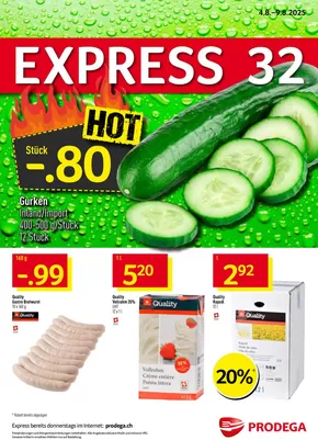 Prodega Katalog in Kriens | Prodega reklamblad - DE | 2025-08-04T00:00:00.000Z - 2025-08-09T00:00:00.000Z