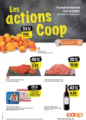 Coop City Katalog in Spiez | Sonderängbot für Sie | 2025-07-31T00:00:00.000Z - 2025-08-06T00:00:00.000Z