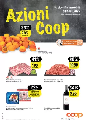 Coop City Katalog in Cassina Rizzardi | Üsi beste Ängbot für Sie | 2025-07-31T00:00:00.000Z - 2025-08-06T00:00:00.000Z