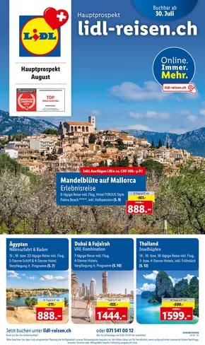 Lidl Katalog in Chur | August - Reise-Highlights - DE | 2025-07-30T00:00:00.000Z - 2025-08-31T00:00:00.000Z