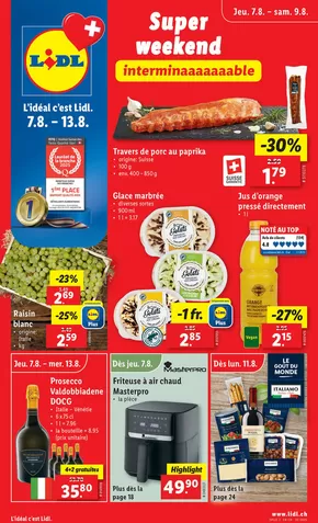 Lidl Katalog in Zürich | Groossi Uswahl a Ängbot | 2025-08-07T00:00:00.000Z - 2025-08-13T00:00:00.000Z
