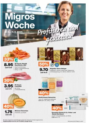 Migros Katalog in Zürich | Üsi beste Deals für Sie | 2025-08-05T00:00:00.000Z - 2025-08-11T00:00:00.000Z
