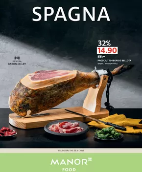 Manor Katalog | Volantino «Delizie spagnole» - IT | 2025-08-05T00:00:00.000Z - 2025-08-25T00:00:00.000Z