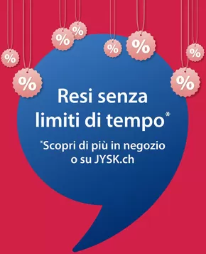 JYSK Katalog in Basel | Grandi offerte - IT | 2025-08-05T00:00:00.000Z - 2025-08-19T00:00:00.000Z