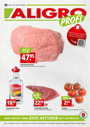Aligro Katalog | Top-Deals für alli Chunde | 2025-08-11T00:00:00.000Z - 2025-08-16T00:00:00.000Z