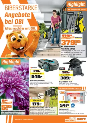 OBI Katalog in Buchs | Alles machbar mit OBI. | 2025-08-10T00:00:00.000Z - 2025-08-23T00:00:00.000Z