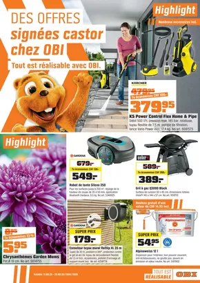 OBI Katalog in Buchs | Tout est réalisable avec OBI. | 2025-08-10T00:00:00.000Z - 2025-08-23T00:00:00.000Z