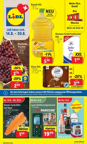 Lidl Katalog | Exklusivi Schnäppchen | 2025-08-14T00:00:00.000Z - 2025-08-20T00:00:00.000Z