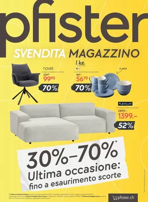 Pfister Katalog in Zürich | Pfister reklamblad | 2025-08-12T00:00:00.000Z - 2025-08-26T00:00:00.000Z