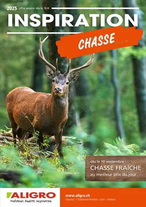 Aligro Katalog in Genève | Aligro reklamblad | 2025-08-13T00:00:00.000Z - 2025-08-23T00:00:00.000Z
