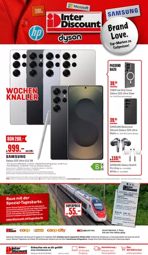 Interdiscount Katalog in Bülach | Aktuälli Sonderaktione | 2025-08-18T00:00:00.000Z - 2025-08-31T00:00:00.000Z