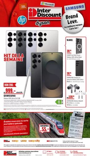 Interdiscount Katalog in Zürich | Exklusivi Schnäppchen | 2025-08-18T00:00:00.000Z - 2025-08-31T00:00:00.000Z