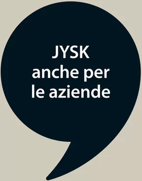 JYSK Katalog in Zürich | Grandi offerte - IT | 2025-08-19T00:00:00.000Z - 2025-09-02T00:00:00.000Z